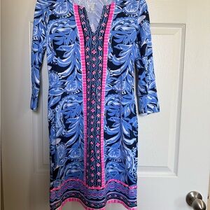 Lilly Pulitzer Luxletic Nadine Dress ChillyLilly UPF 50+